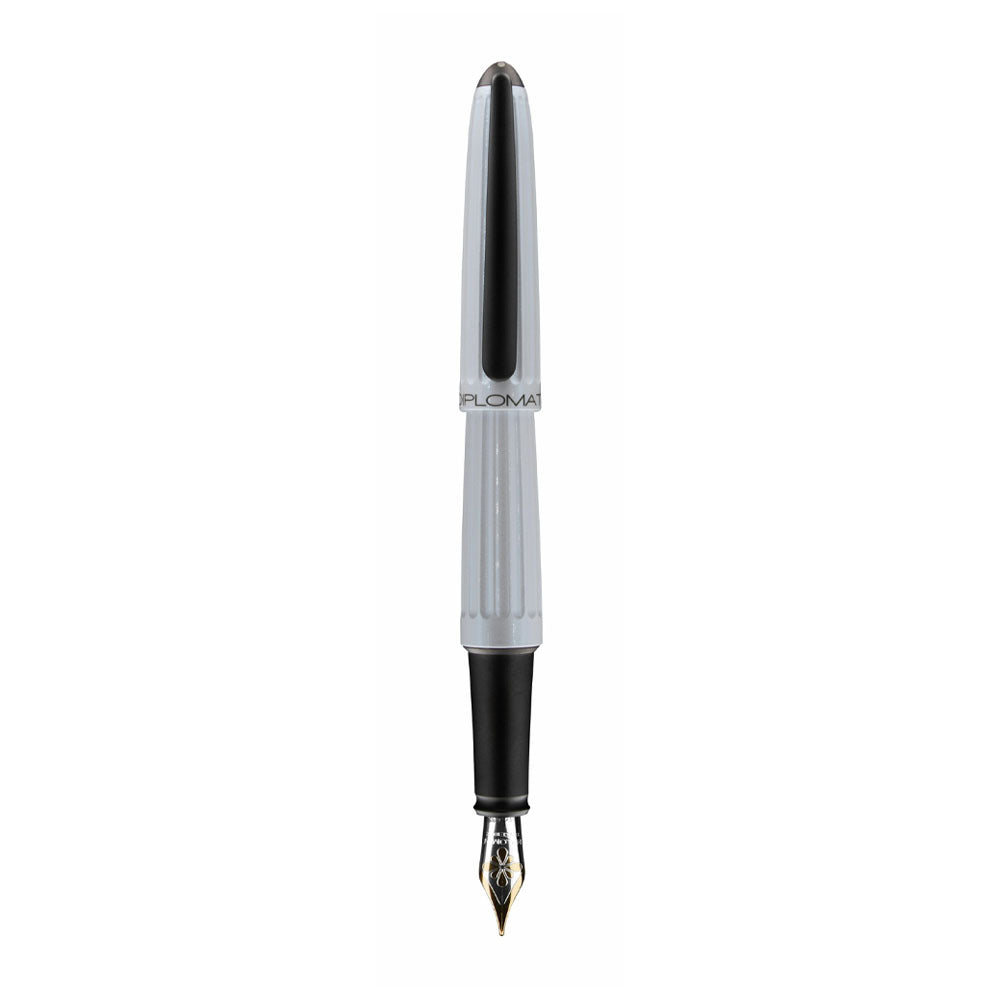 Stylo-Plume Aero Blanc Perle 14 Carats Diplomat