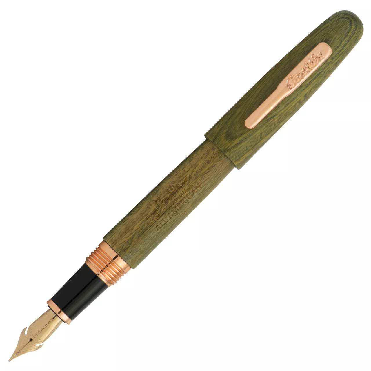 Stylo-Plume All American Pau-Preto Wood Collection F Conklin