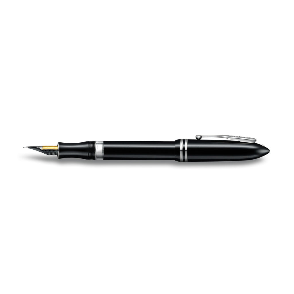Stylo Plume Balance III Noir Argenté F Sheaffer