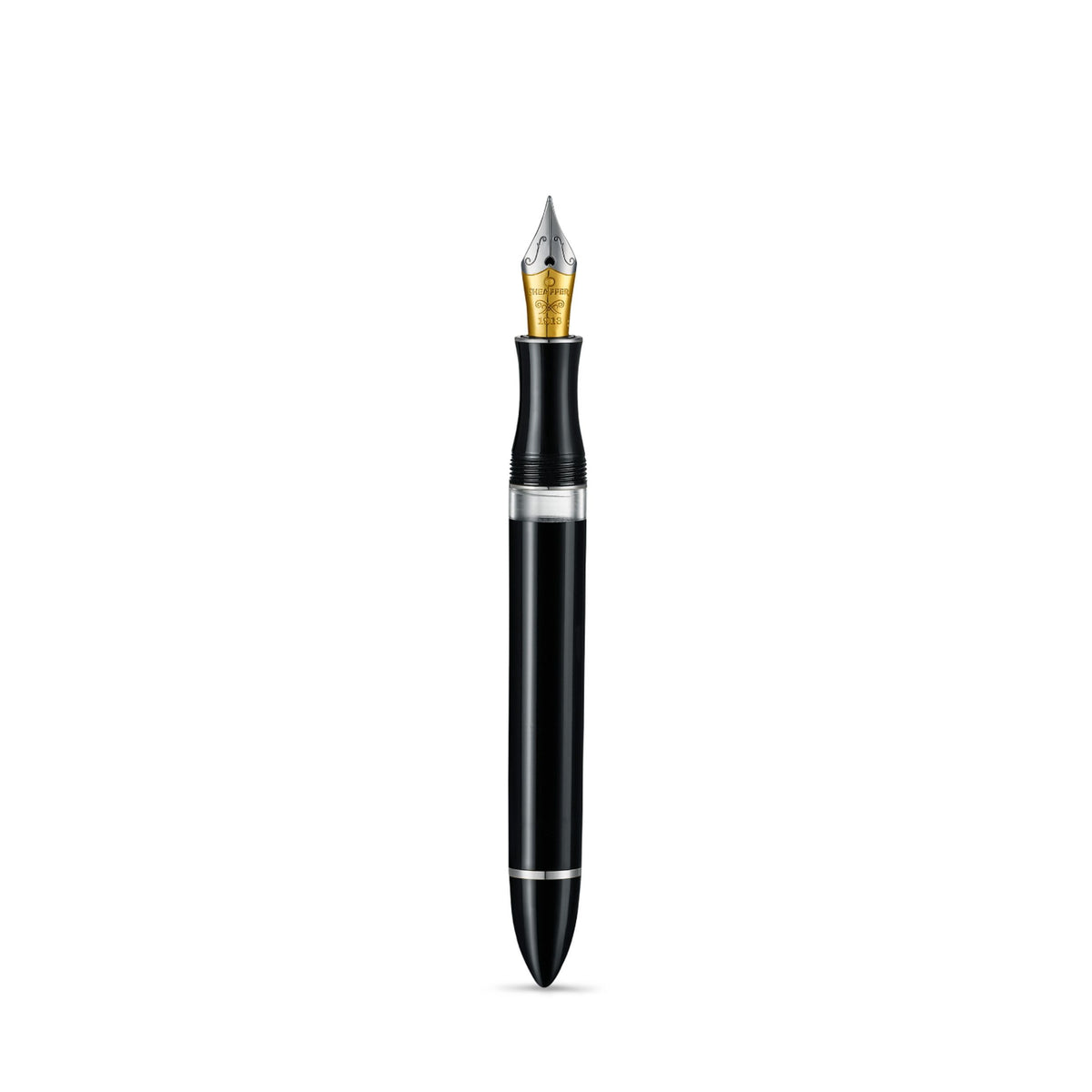 Stylo Plume Balance III Noir Argenté F Sheaffer