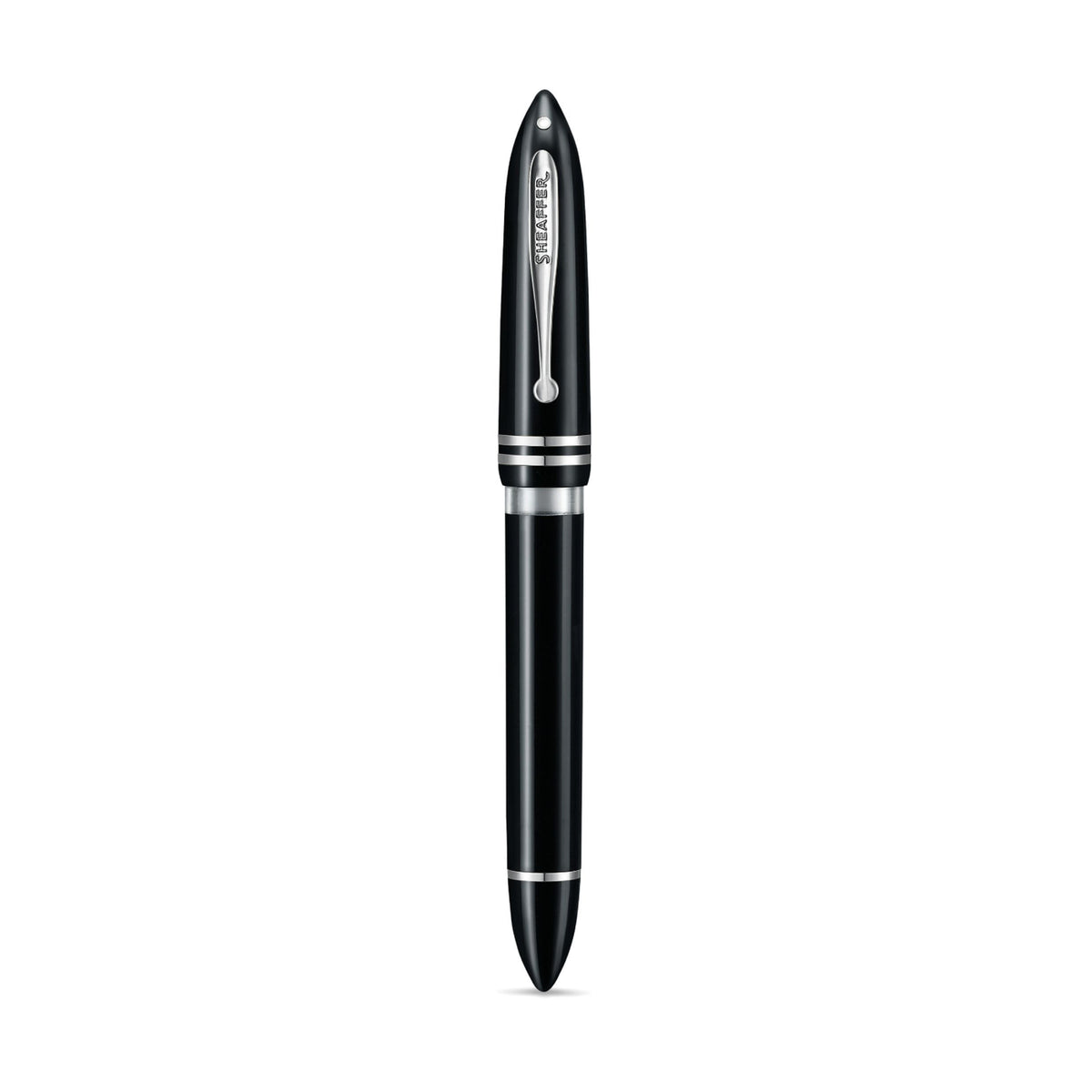 Stylo Plume Balance III Noir Argenté F Sheaffer