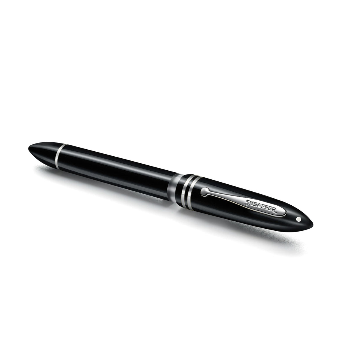 Stylo Plume Balance III Noir Argenté F Sheaffer