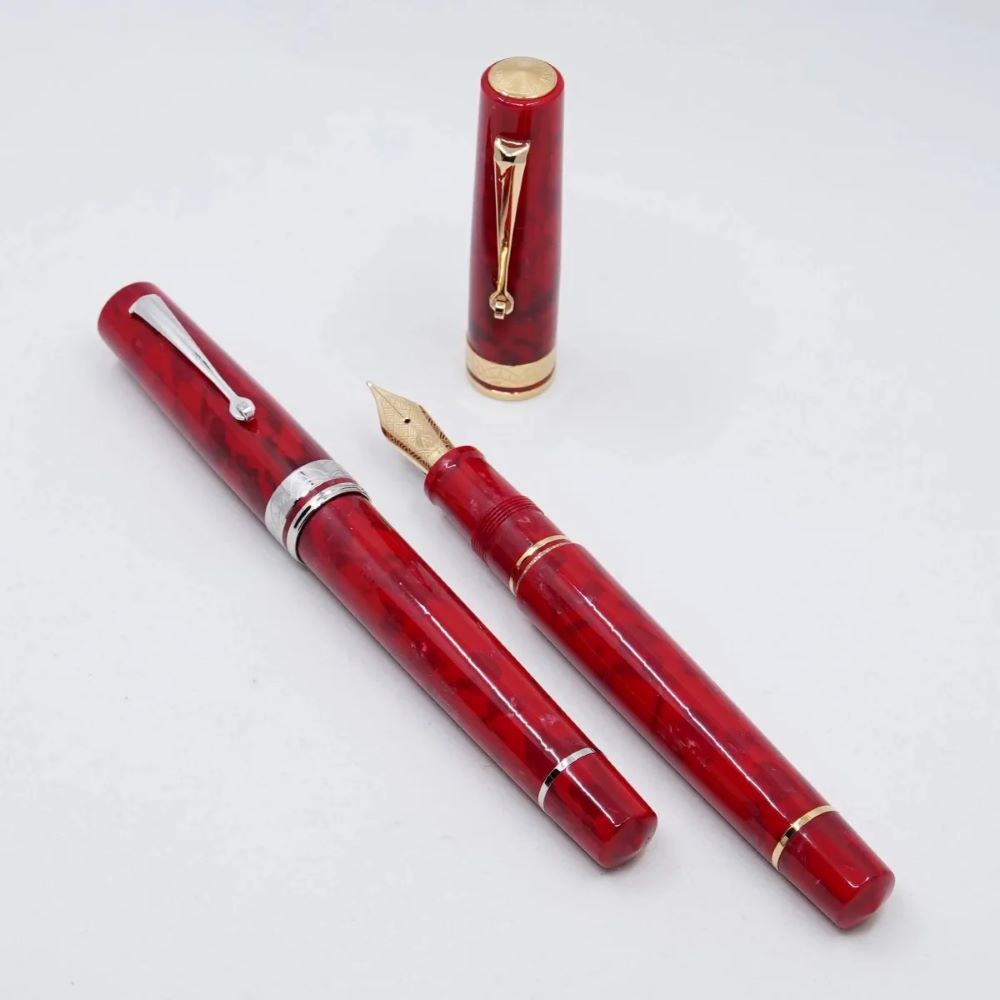 Stylo-Plume Bologna Medium Magma Rouge Armando Simoni Club