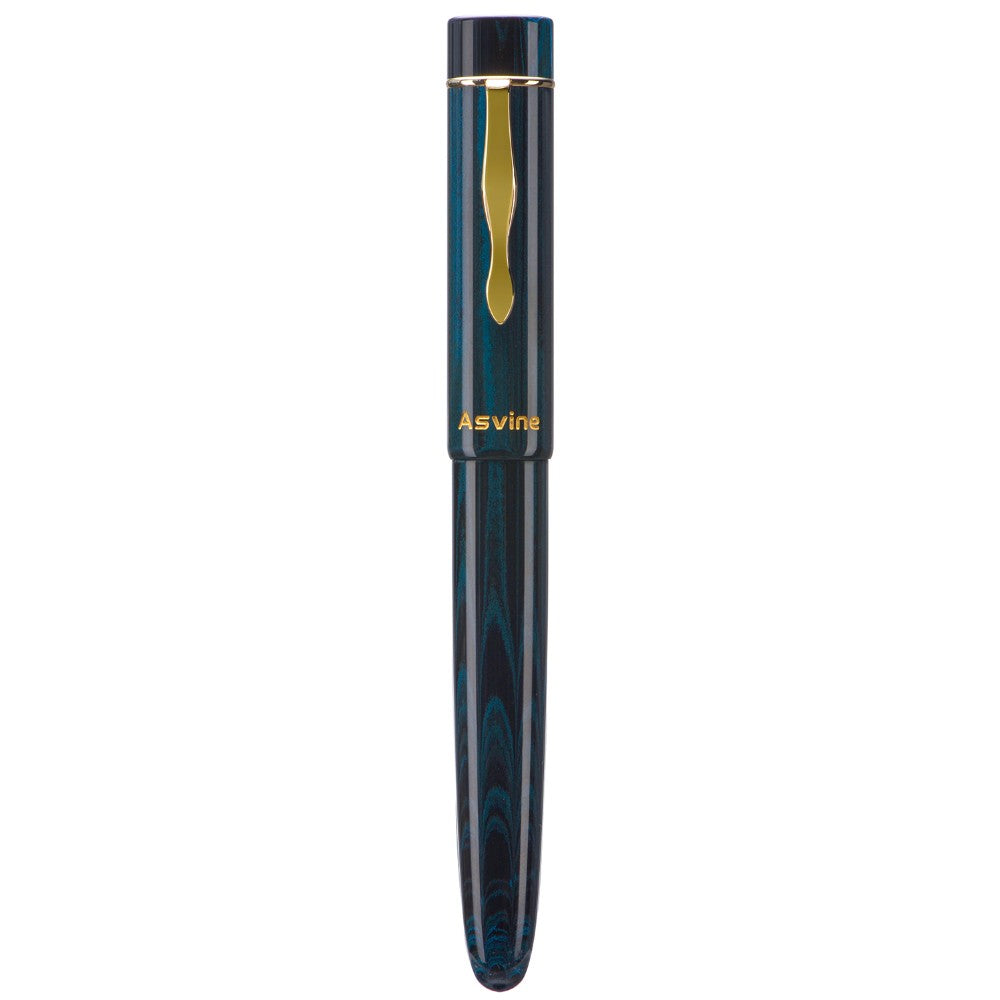 Stylo Plume C2000 Ebonite Bleu EF Asvine