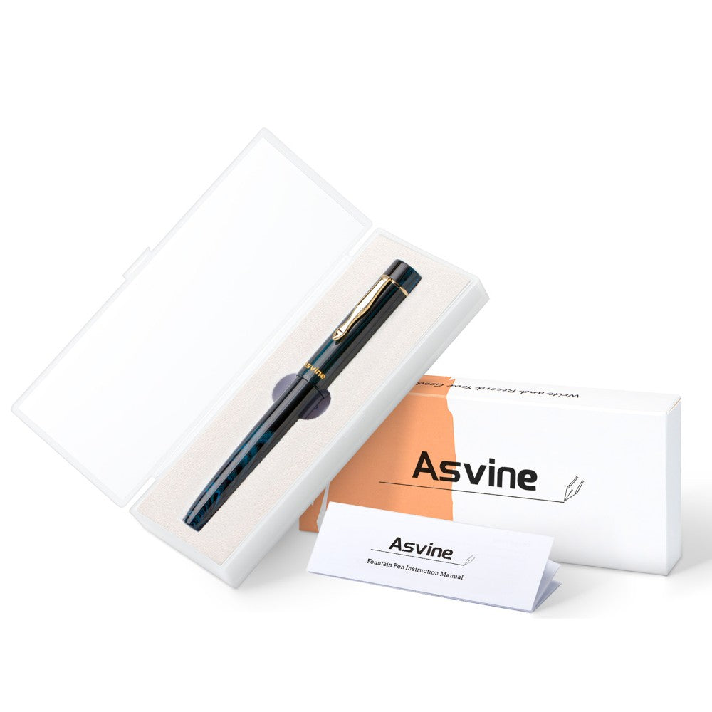 Stylo Plume C2000 Ebonite Vert M Asvine