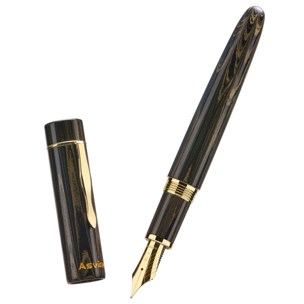 Stylo Plume C2000 Ebonite Marron EF Asvine