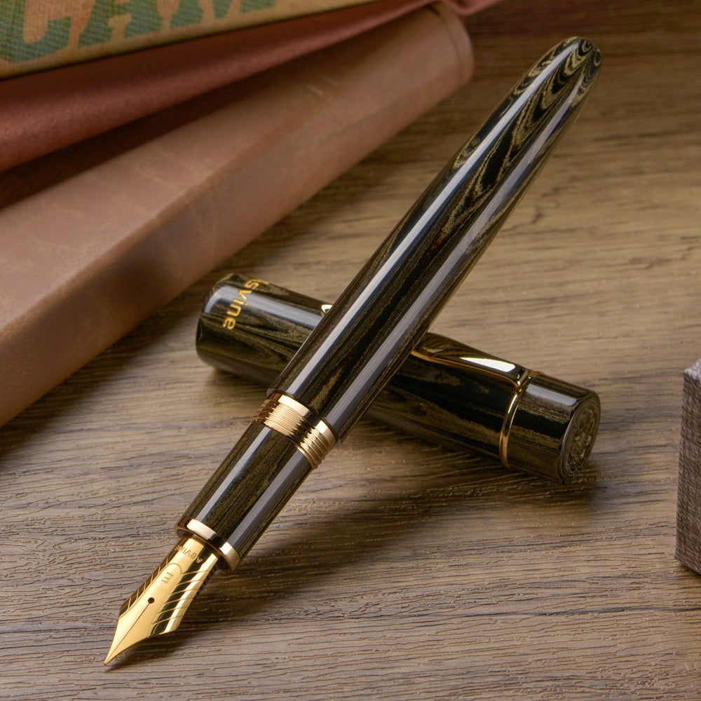 Stylo Plume C2000 Ebonite Marron EF Asvine