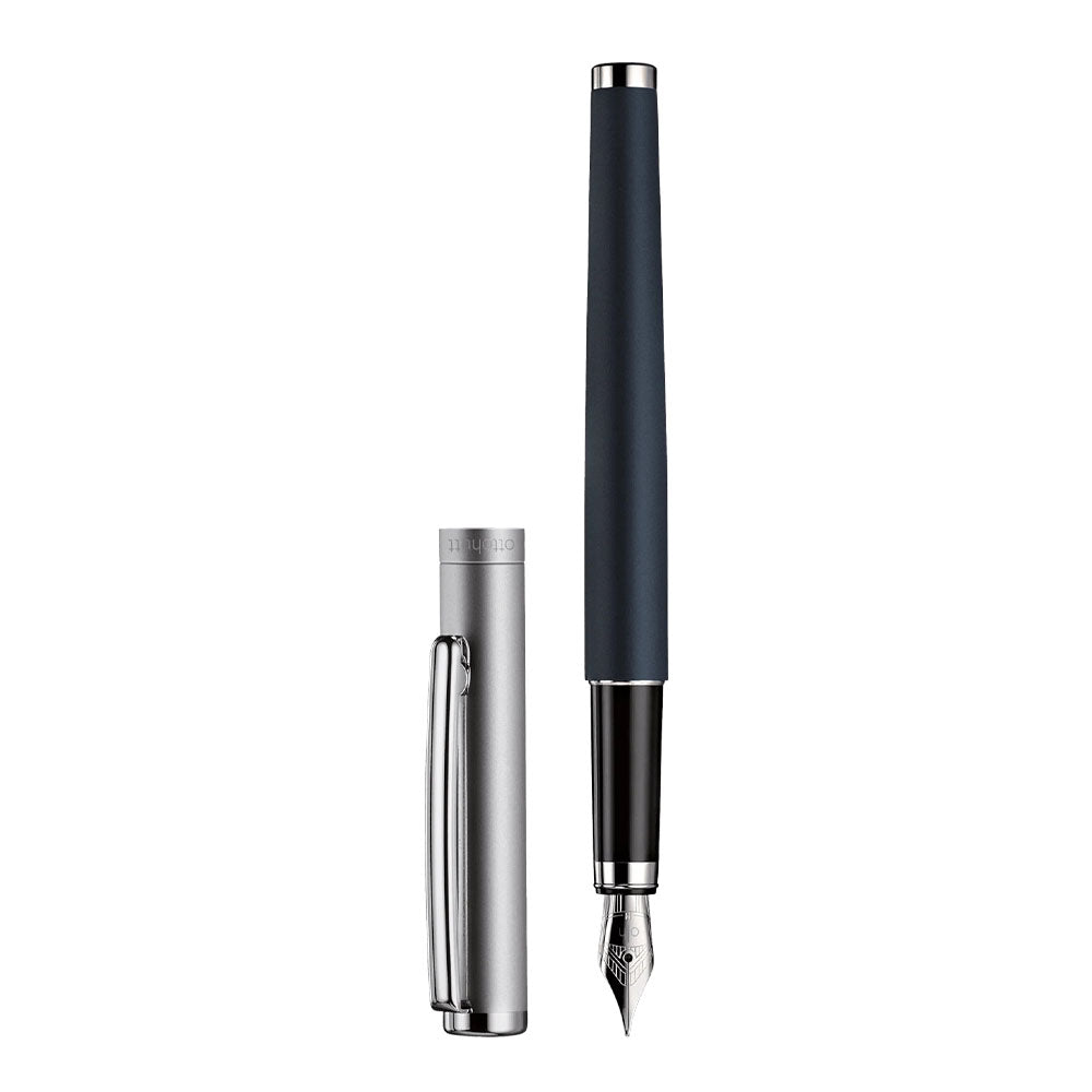 Stylo-Plume Design 01 Bleu Ruthénium Dépoli B Otto Hutt