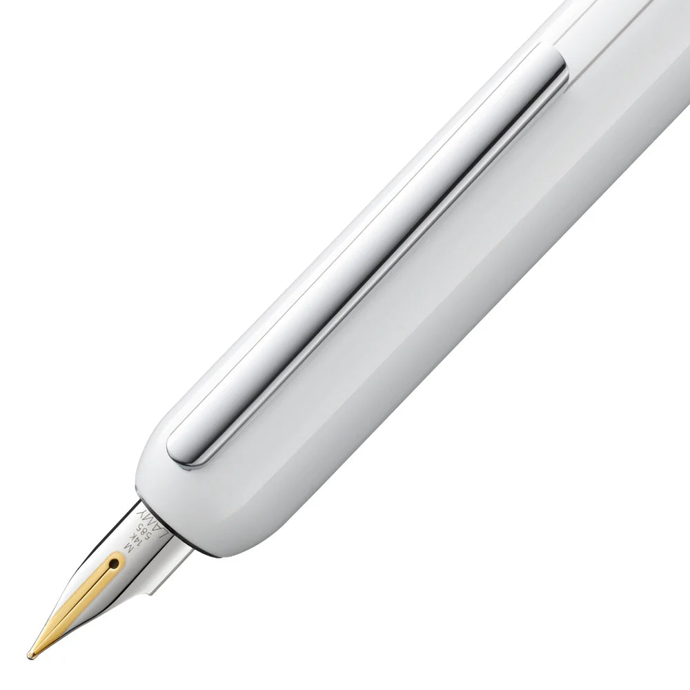 Stylo Plume Dialog Blanc Brillant Plume Or F LAMY
