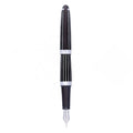 Stylo-Plume Aero Rayures Noir Diplomat