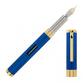 Stylo-Plume Nexus Bleu/Doré 14 Carats Diplomat