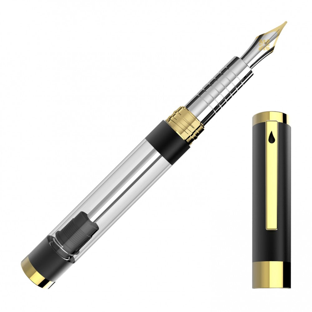 Stylo-Plume Nexus Demo Noir/Doré 14 Carats Diplomat