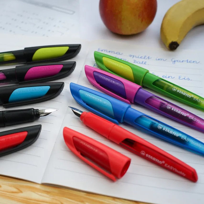 Stylo-Plume EASYbuddy Rouge M Stabilo