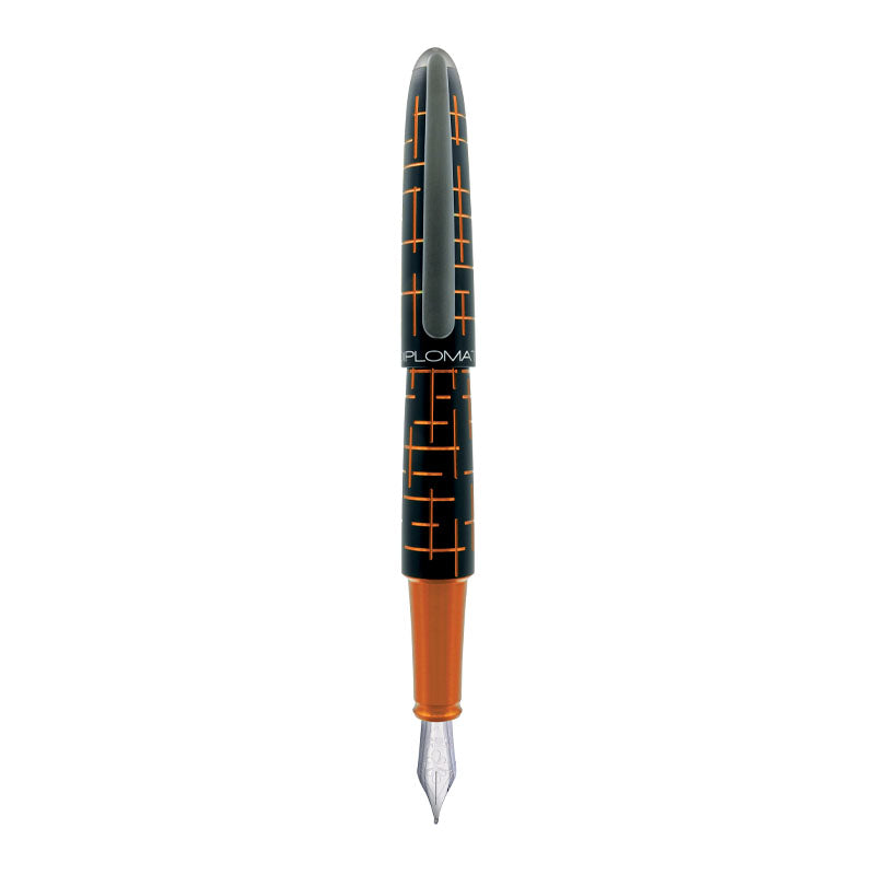 Stylo-Plume Elox Matrix Noir/Orange Diplomat