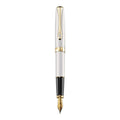 Stylo-Plume Excellence A2 Blanc Perle/Doré Diplomat