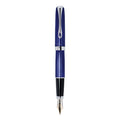 Stylo-Plume Excellence A2 Skyline Bleu/Chrome 14 Carats Diplomat