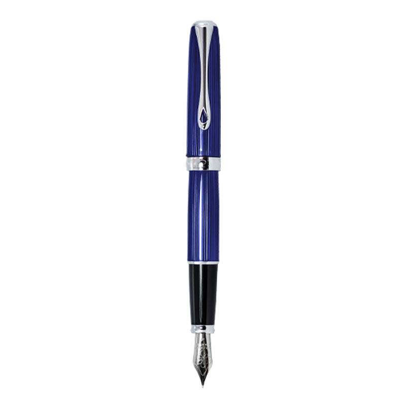 Stylo-Plume Excellence A2 Skyline Bleu/Chrome Diplomat