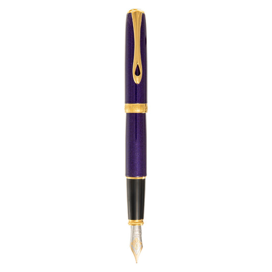 Stylo-Plume Excellence A2 Violet Rain 14 Carats Diplomat