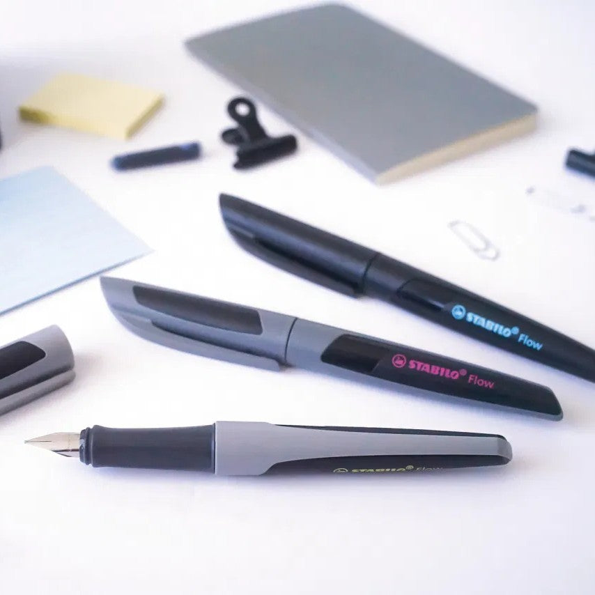 Stylo-Plume Flow Active Noir M Stabilo