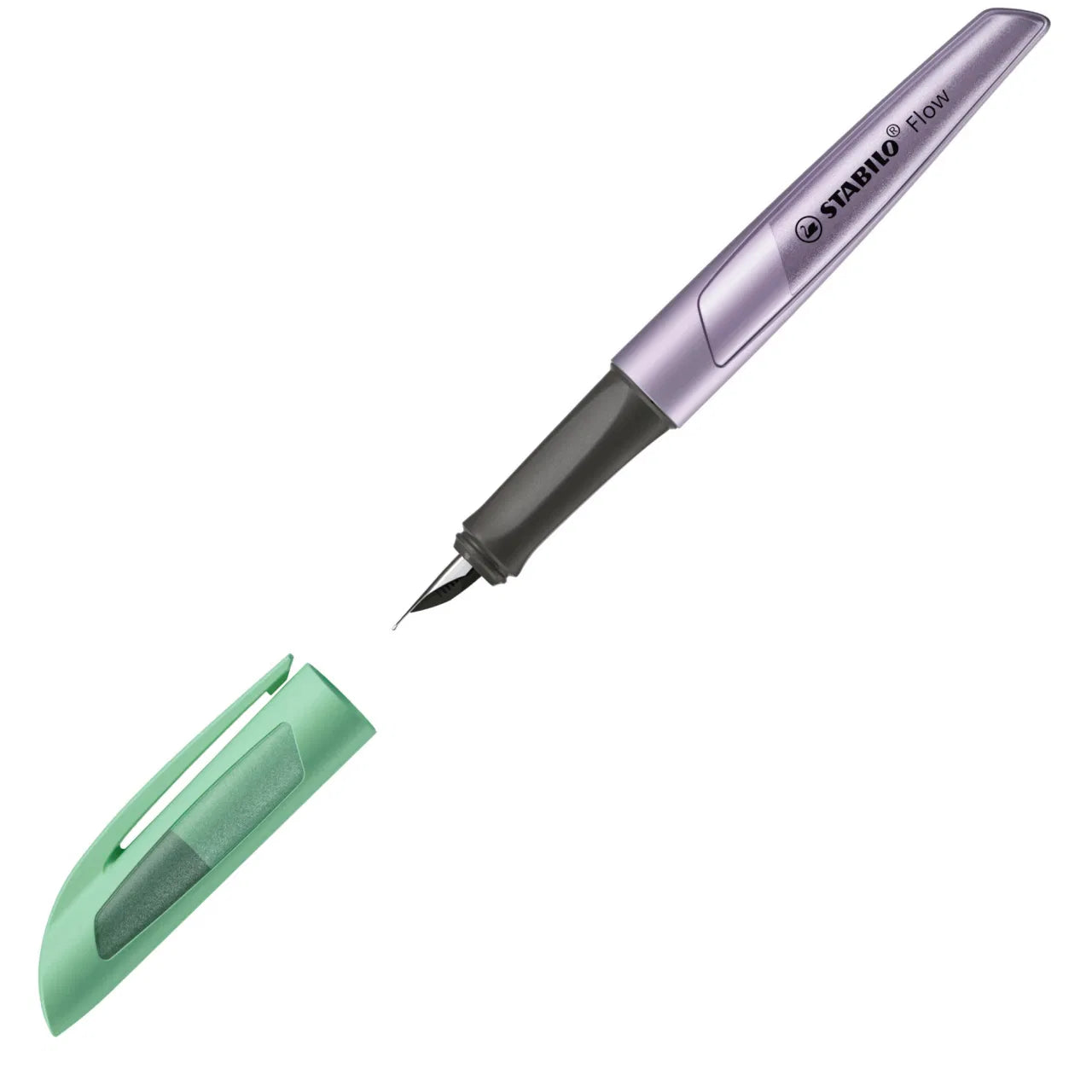 Stylo-Plume Flow Cosmetic Vert/Violet M Stabilo