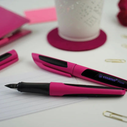 Stylo-Plume Flow Sporty Fushia M Stabilo