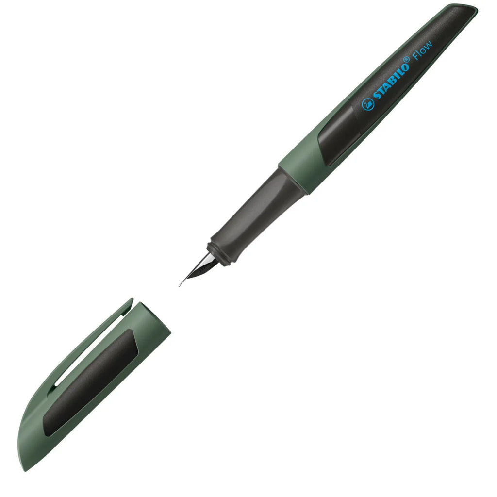 Stylo-Plume Flow Sporty Vert Kaki M Stabilo