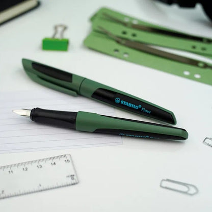 Stylo-Plume Flow Sporty Vert Kaki M Stabilo