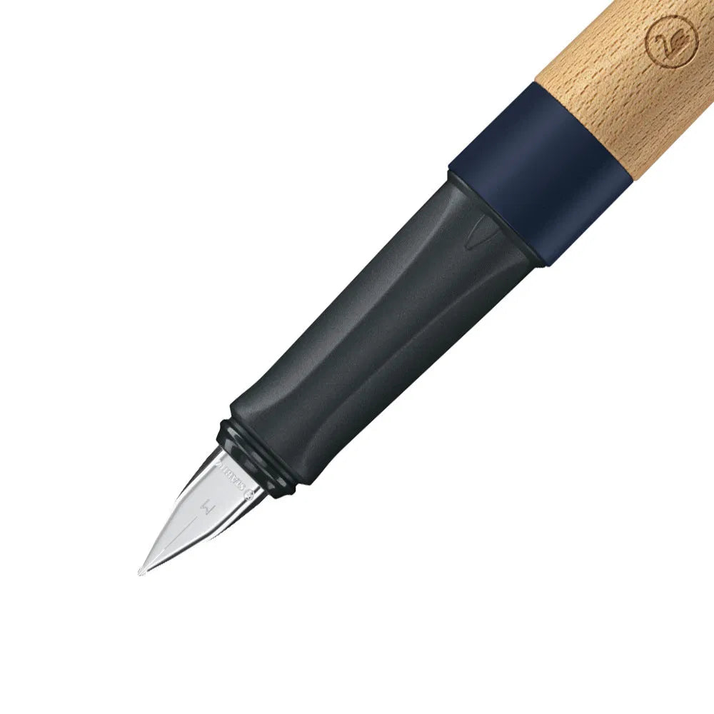 Stylo-Plume Grow Bleu Myrtille/Bois de Hêtre M Stabilo
