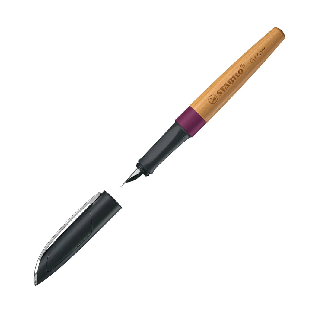 Stylo-Plume Grow Violet Prune/Bois de Cerisier M Stabilo