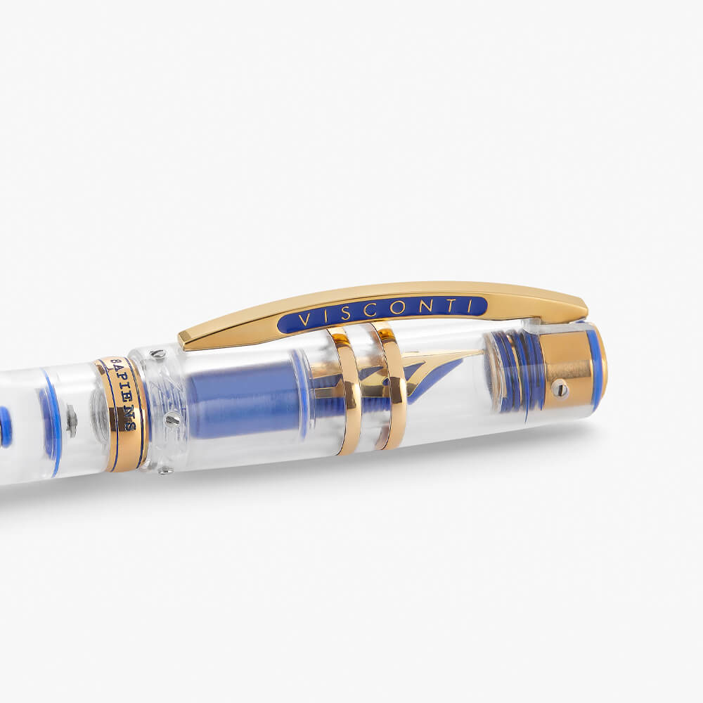 Stylo-Plume Homo Sapiens Full Demo Bleu Visconti