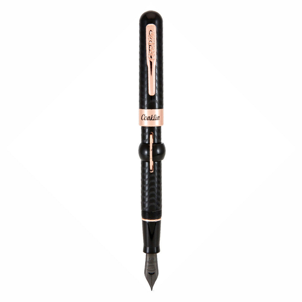 Stylo-Plume Mark Twain Crescent Filler Black Chase EF Conklin