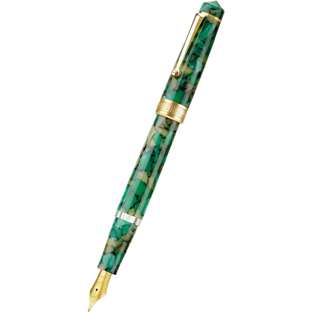 Stylo Plume P20 Vert Marbre EF Asvine