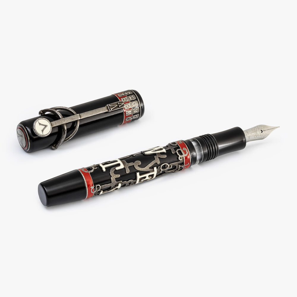 Stylo-Plume Qwerty Noir Visconti