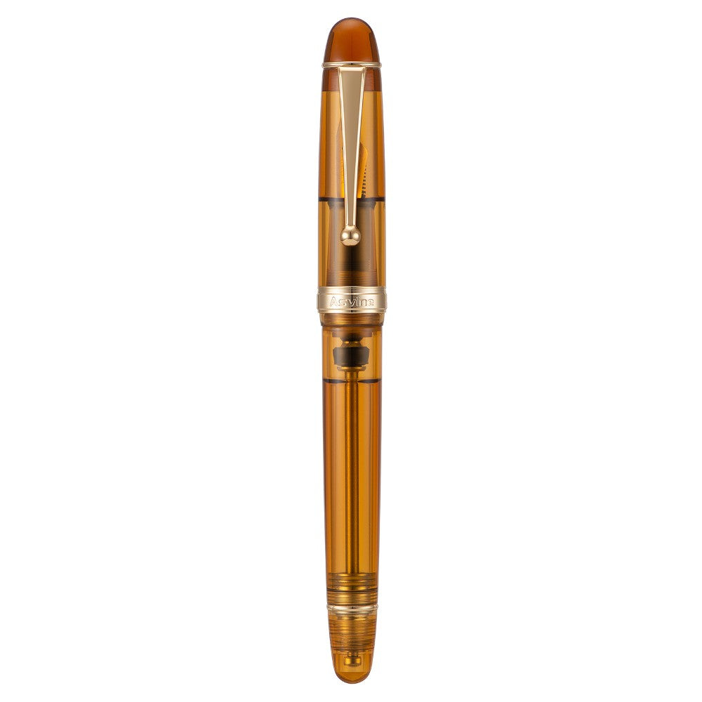 Stylo Plume V126 Ambre Translucide M Asvine