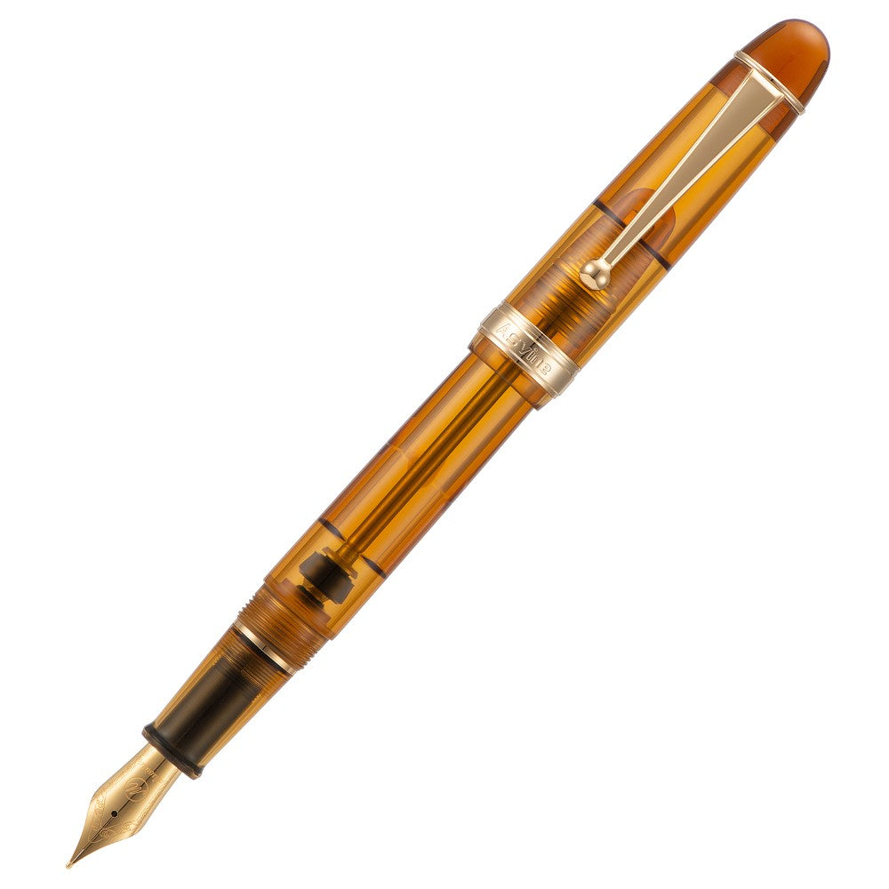 Stylo Plume V126 Ambre Translucide M Asvine