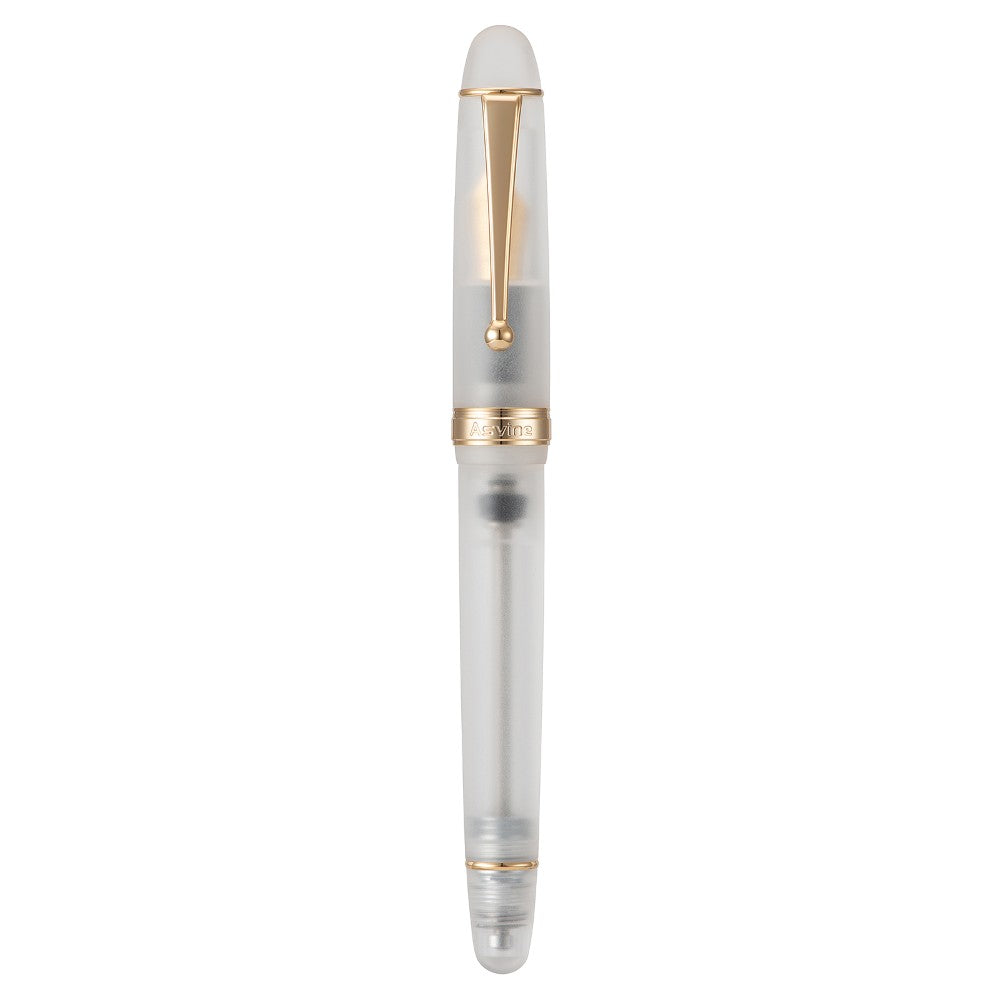 Stylo Plume V126 Blanc Mat Translucide M Asvine