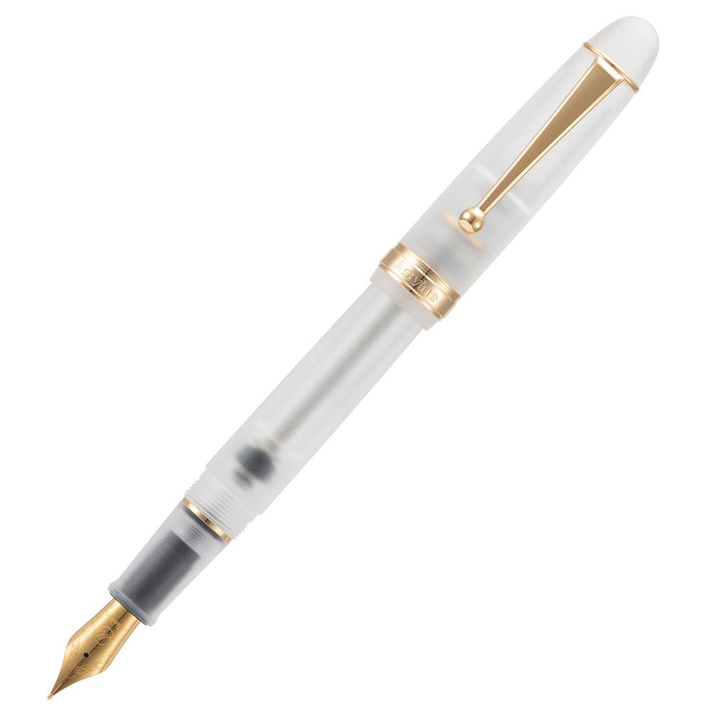 Stylo Plume V126 Blanc Mat Translucide M Asvine