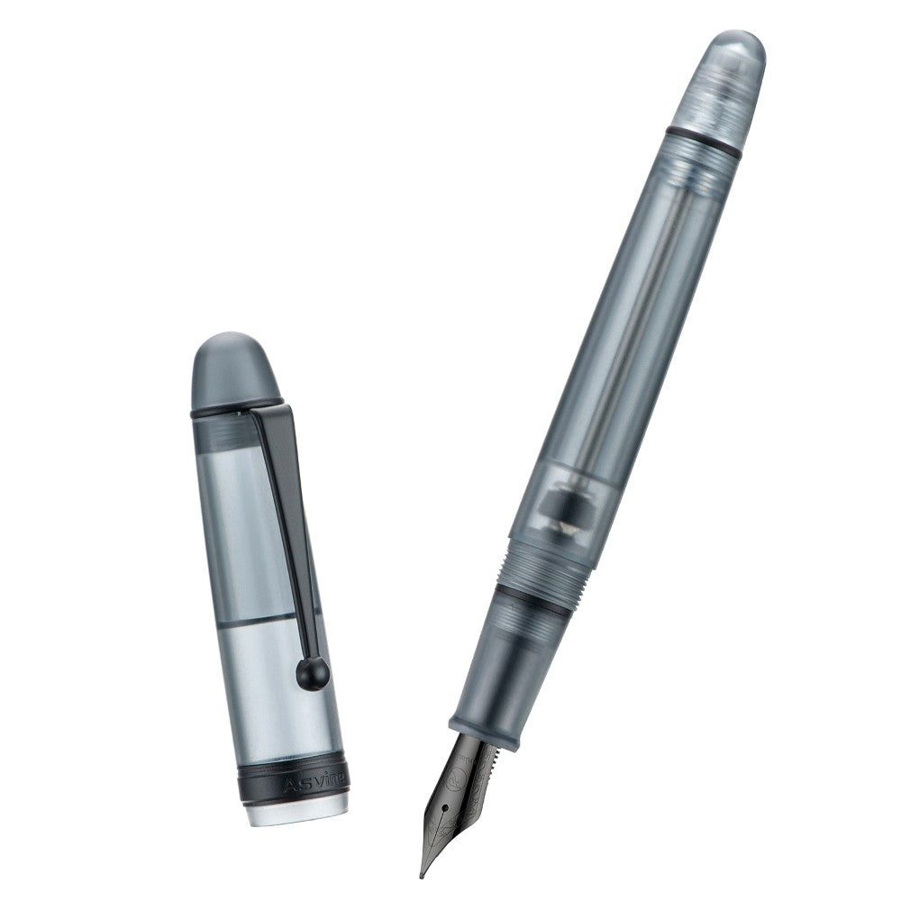 Stylo Plume V126 Noir Mat Translucide M Asvine