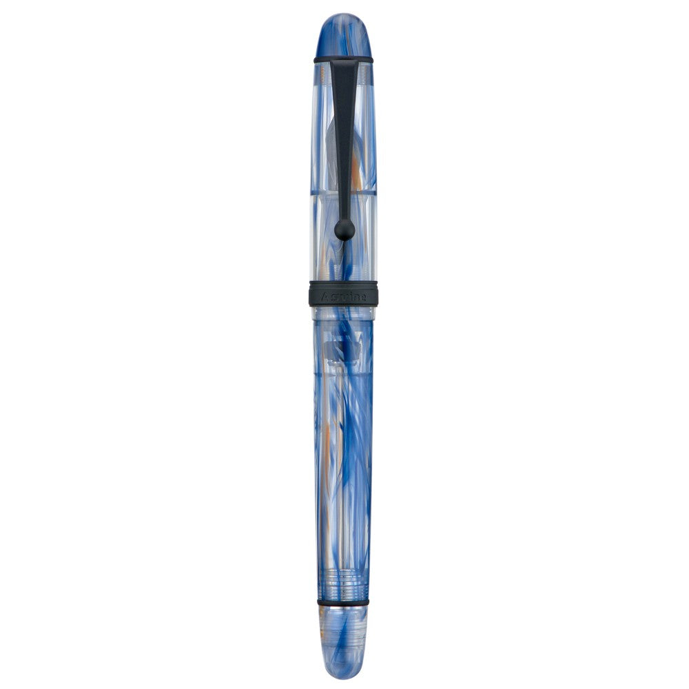 Stylo Plume V126 Tourbillon Bleu M Asvine