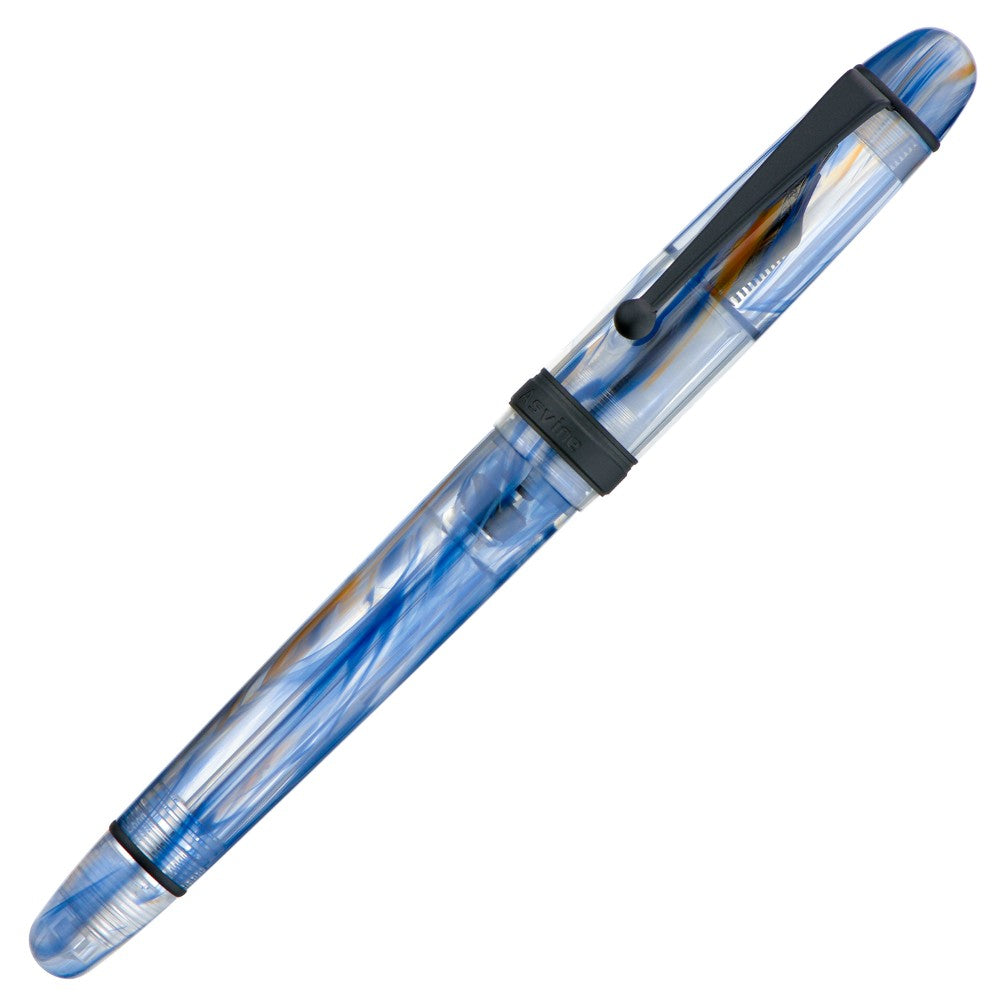 Stylo Plume V126 Tourbillon Bleu M Asvine