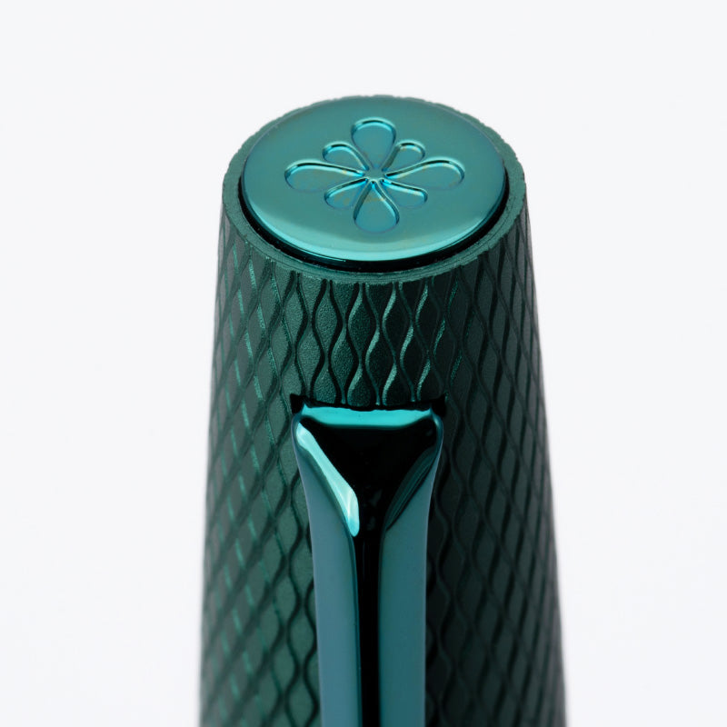 Stylo-Plume Viper Vert Guilloché F/M Diplomat