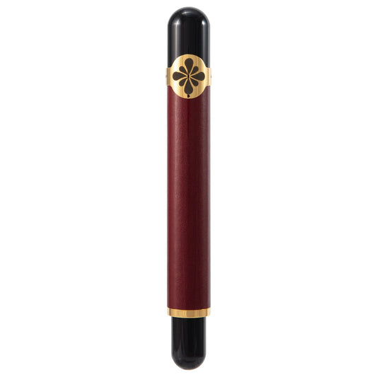 Stylo-Plume XO Cuir Rouge Foncé Diplomat
