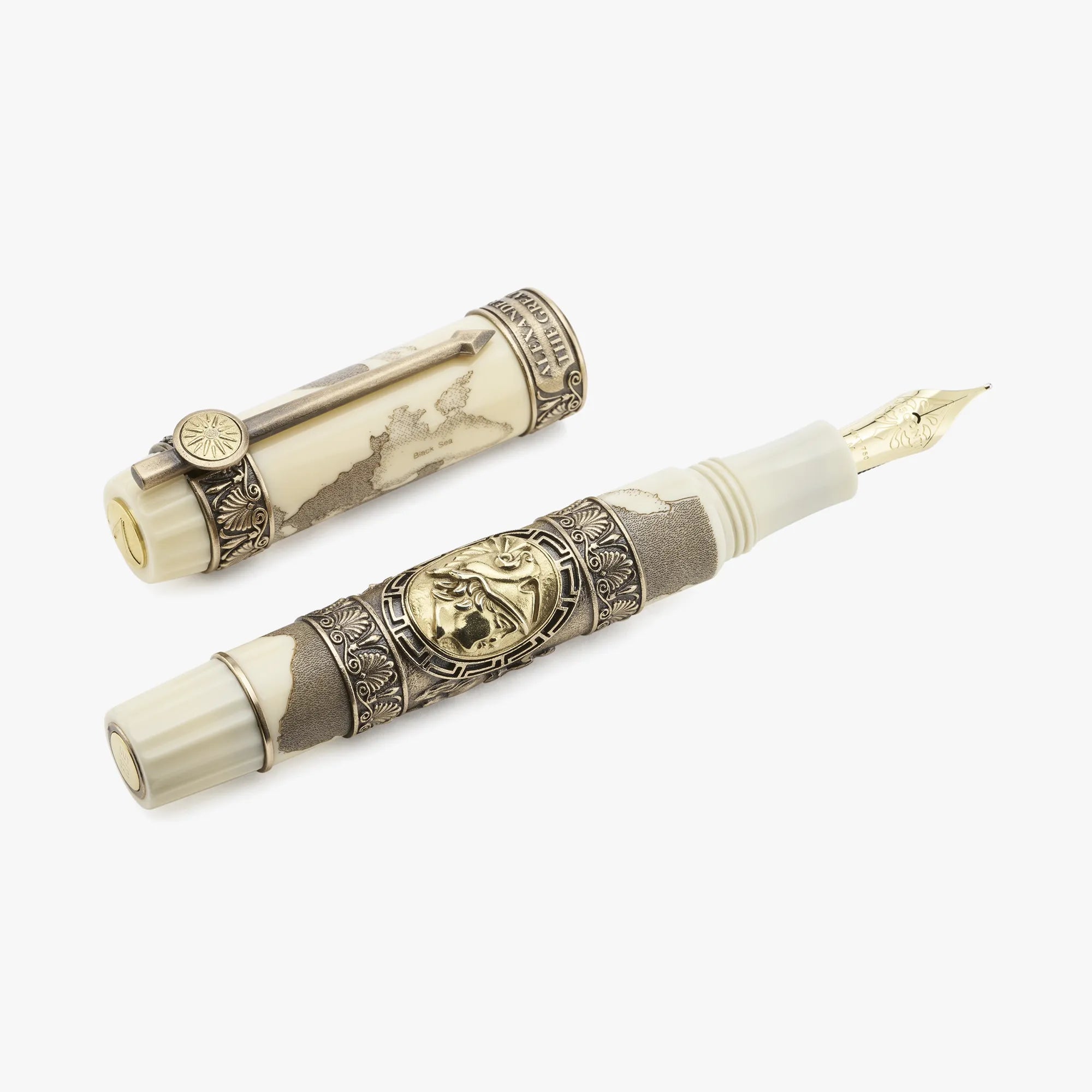 Stylo-Plume Alexander The Great Ivoire Visconti