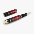 Stylo-Plume Backgammon Noir et Rouge avec Dé Visconti