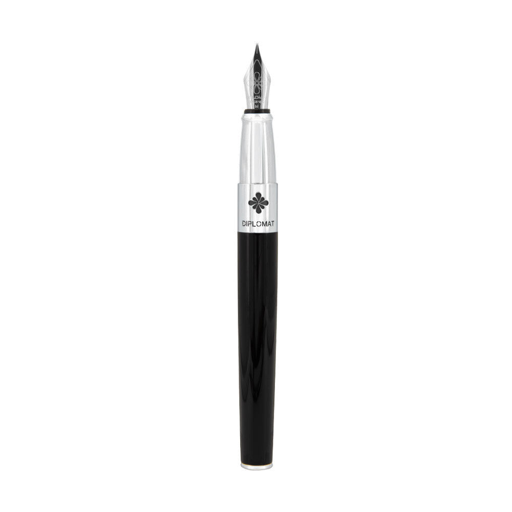Stylo-Plume CLR Noir Laqué Diplomat
