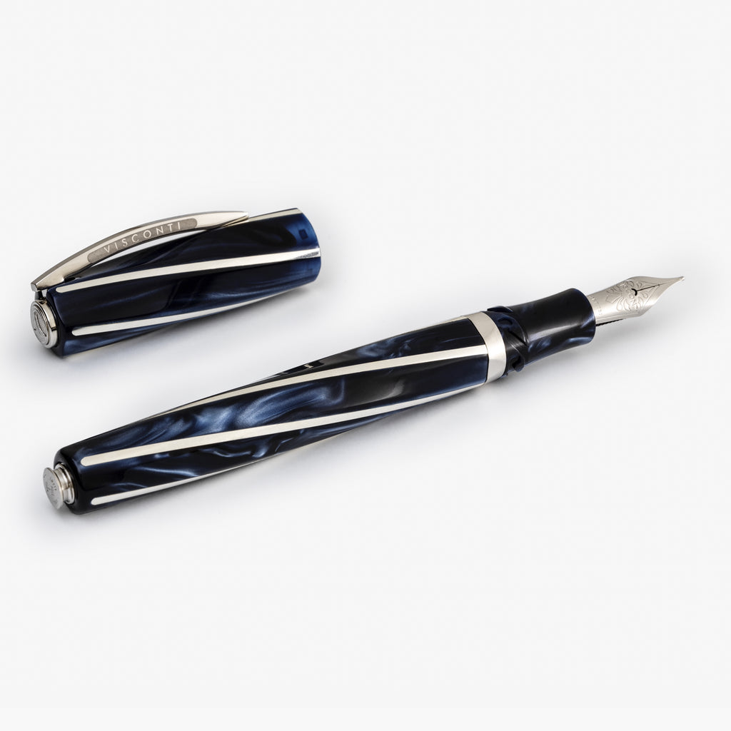 Stylo-Plume Divina Elegance Bleu Impérial Visconti