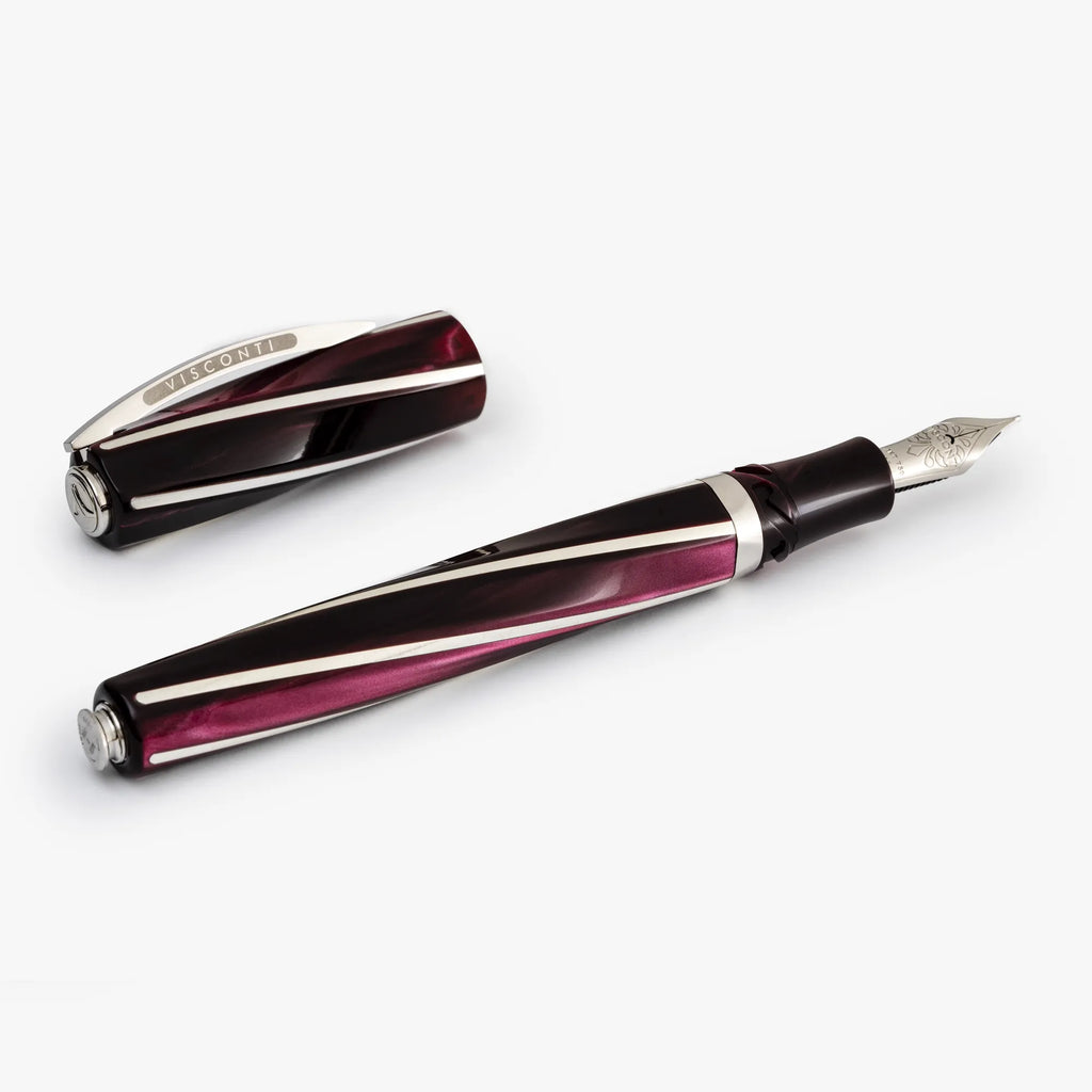 Stylo-Plume Divina Elegance Bordeaux Visconti