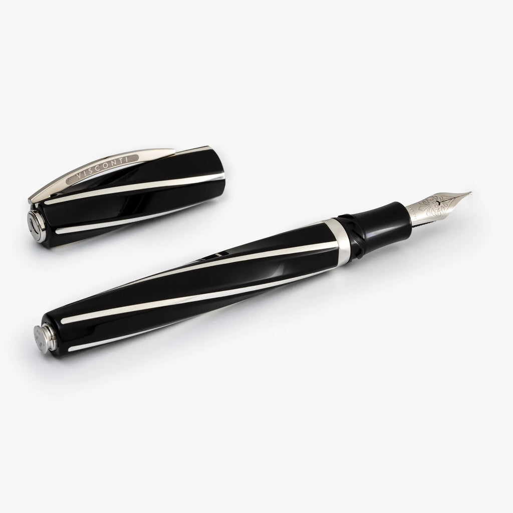 Stylo-Plume Divina Elegance Noir Visconti