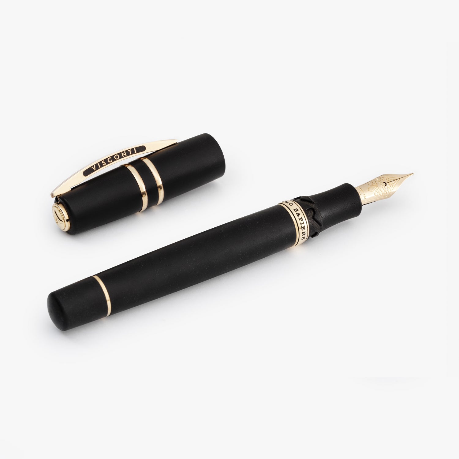 Stylo-Plume Homo Sapiens Lava Bronze Noir Visconti