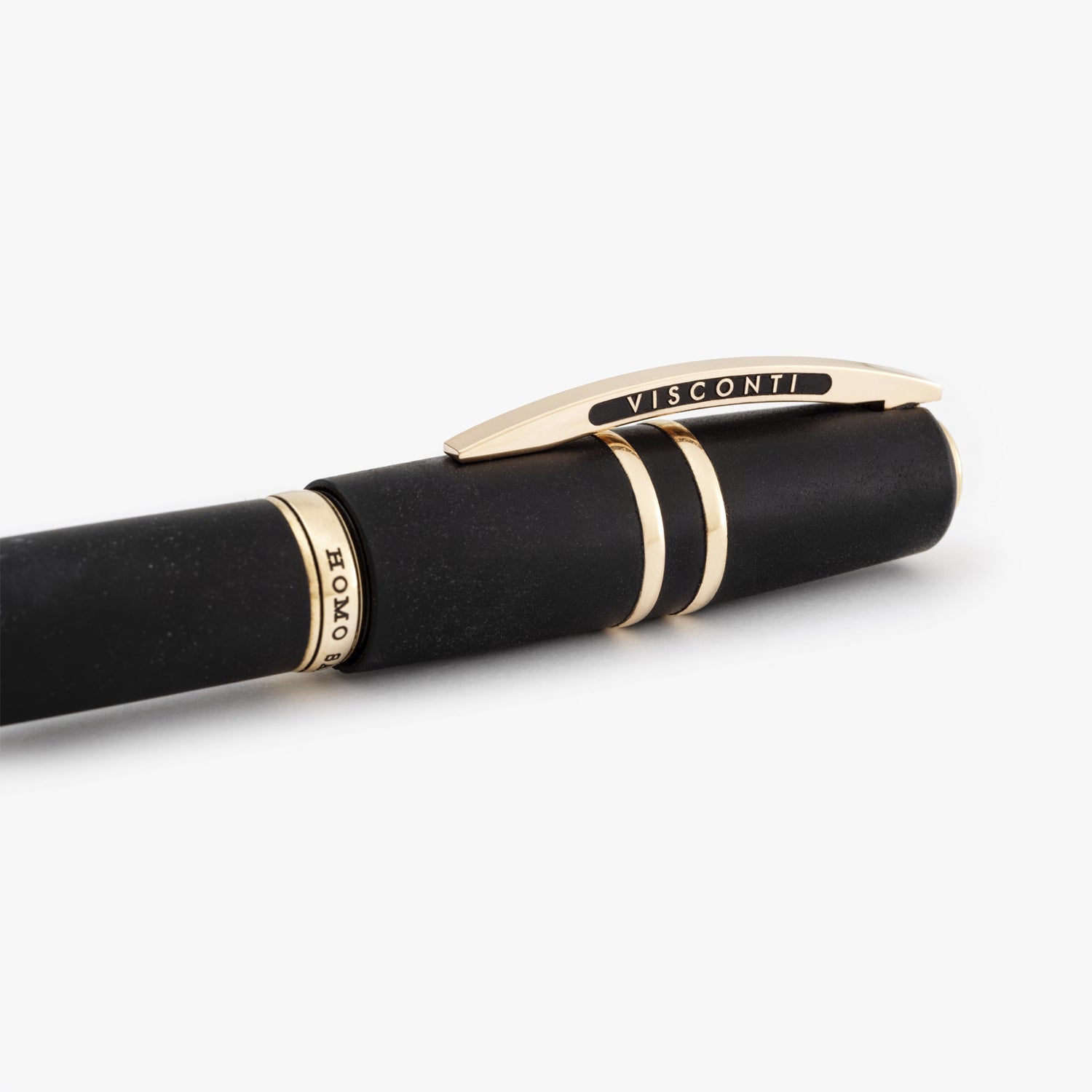 Stylo-Plume Homo Sapiens Lava Bronze Noir Visconti